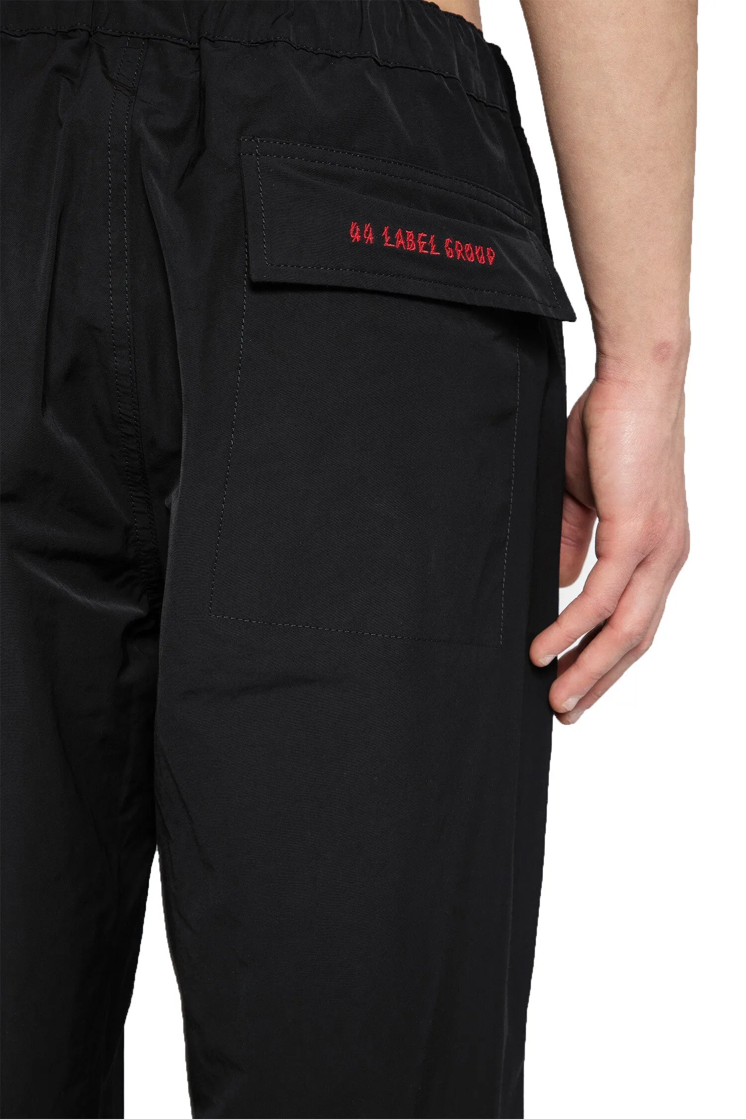 44 LABEL GROUP MAN BLACK TROUSERS