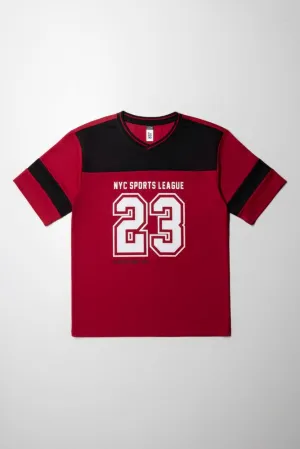 Basketball T-Shirt Red