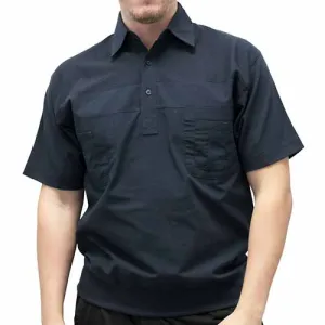 Big and Tall Palmland S/S 4 pocket Woven Banded Bottom Shirt - 6030-200BT