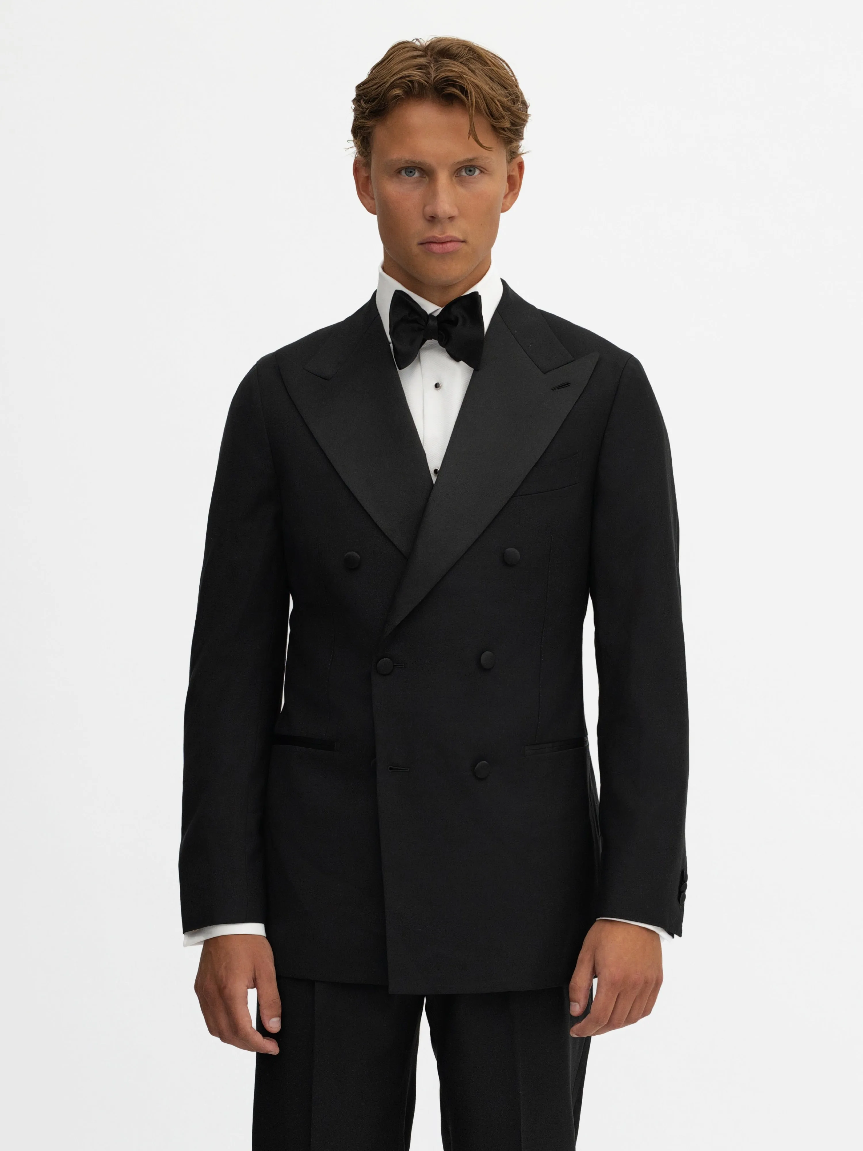 Black S130 Wool Tuxedo (DB)