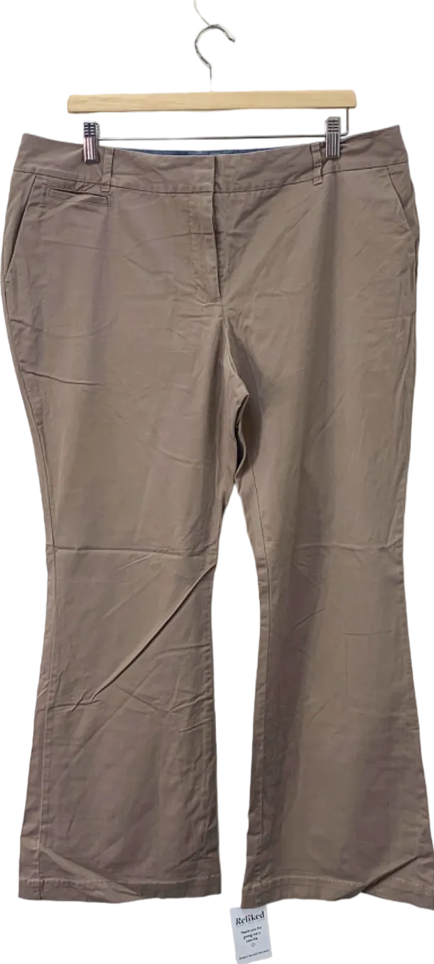 Boden Brown Flared Trousers UK 10L