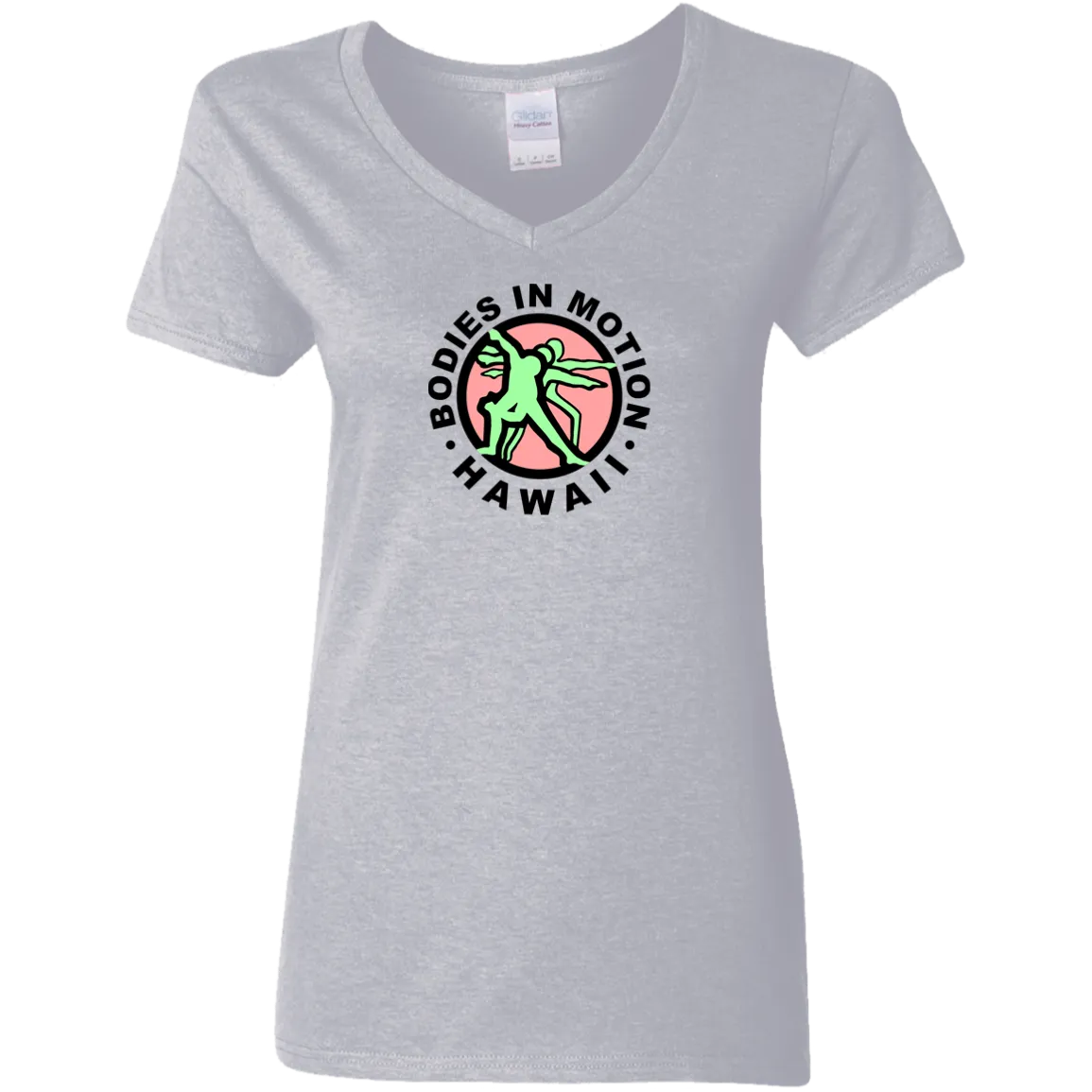 Bodies in Motion Ladies V-Neck T-Shirt