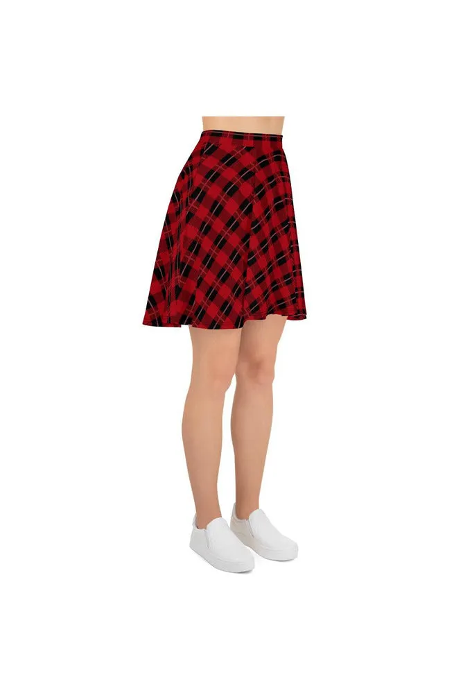 Buffalo Plaid Skater Skirt