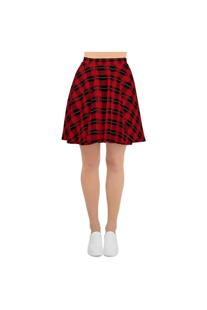 Buffalo Plaid Skater Skirt