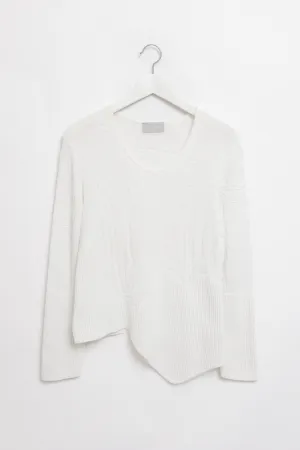 CARLO COLUCCI WHITE WAVE SUMMER SWEATER