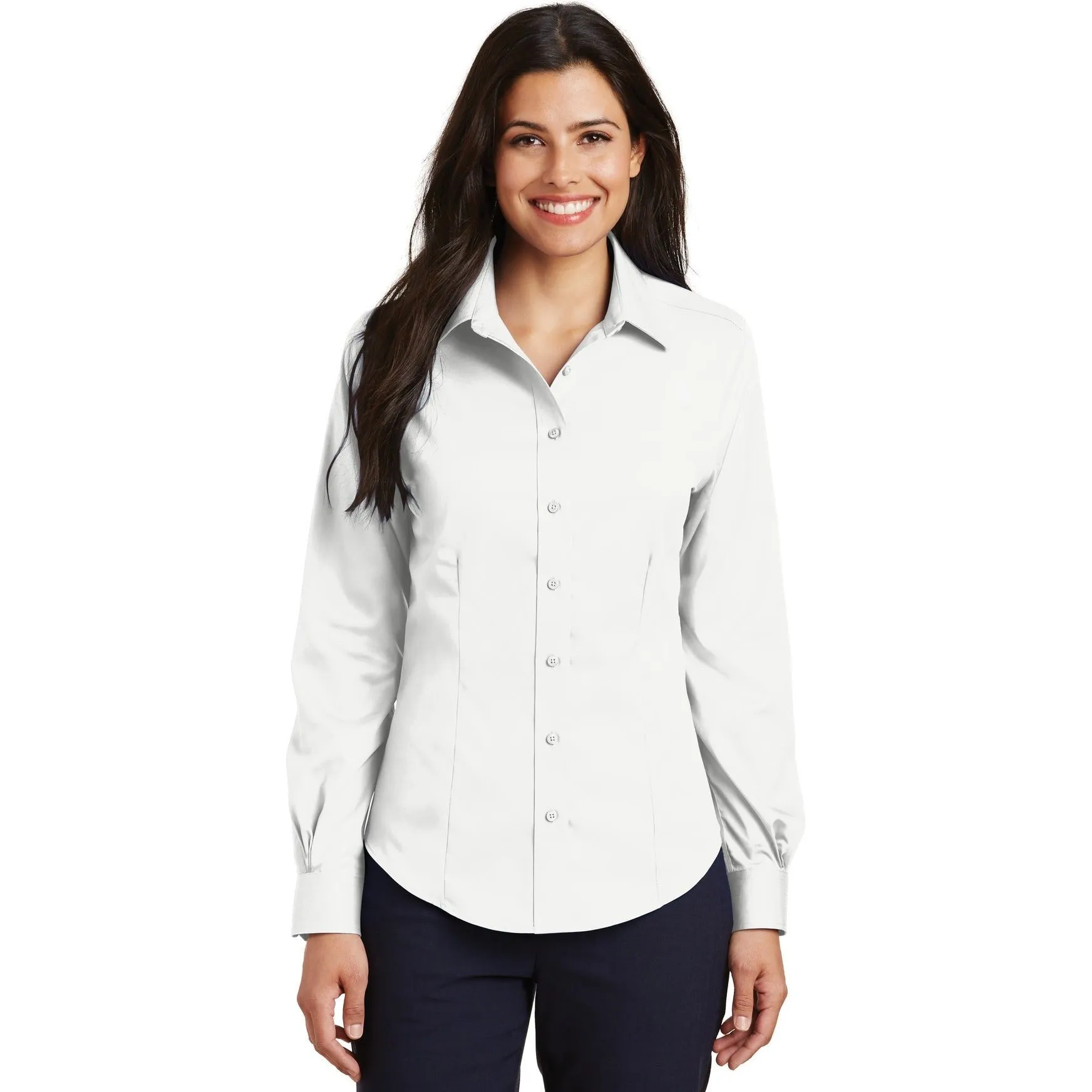 CLOSEOUT - Port Authority Ladies Non-Iron Twill Shirt