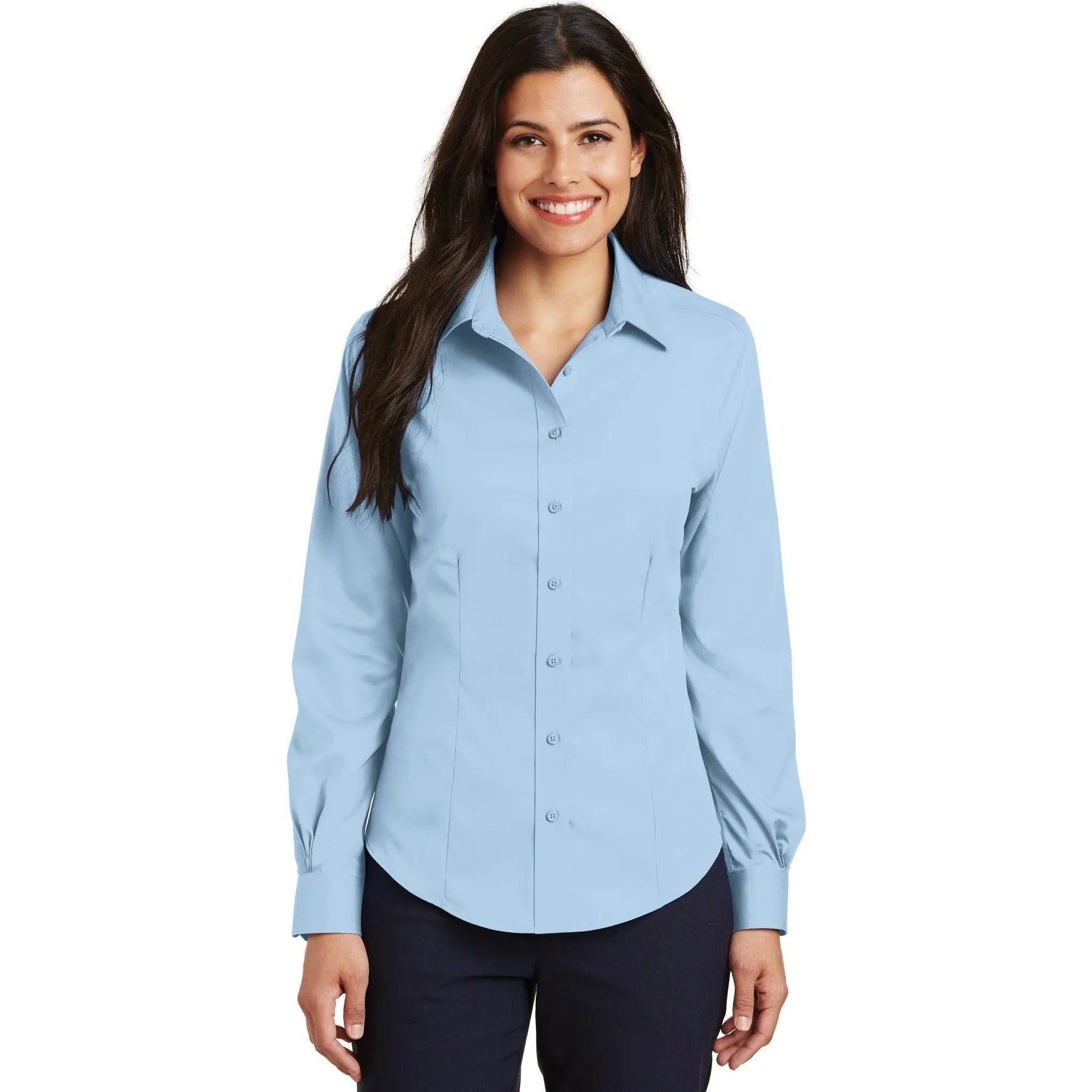 CLOSEOUT - Port Authority Ladies Non-Iron Twill Shirt