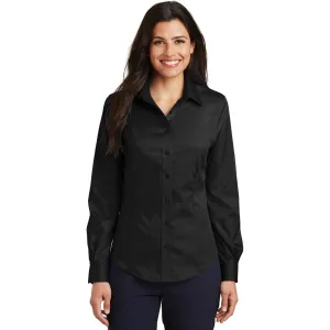 CLOSEOUT - Port Authority Ladies Non-Iron Twill Shirt