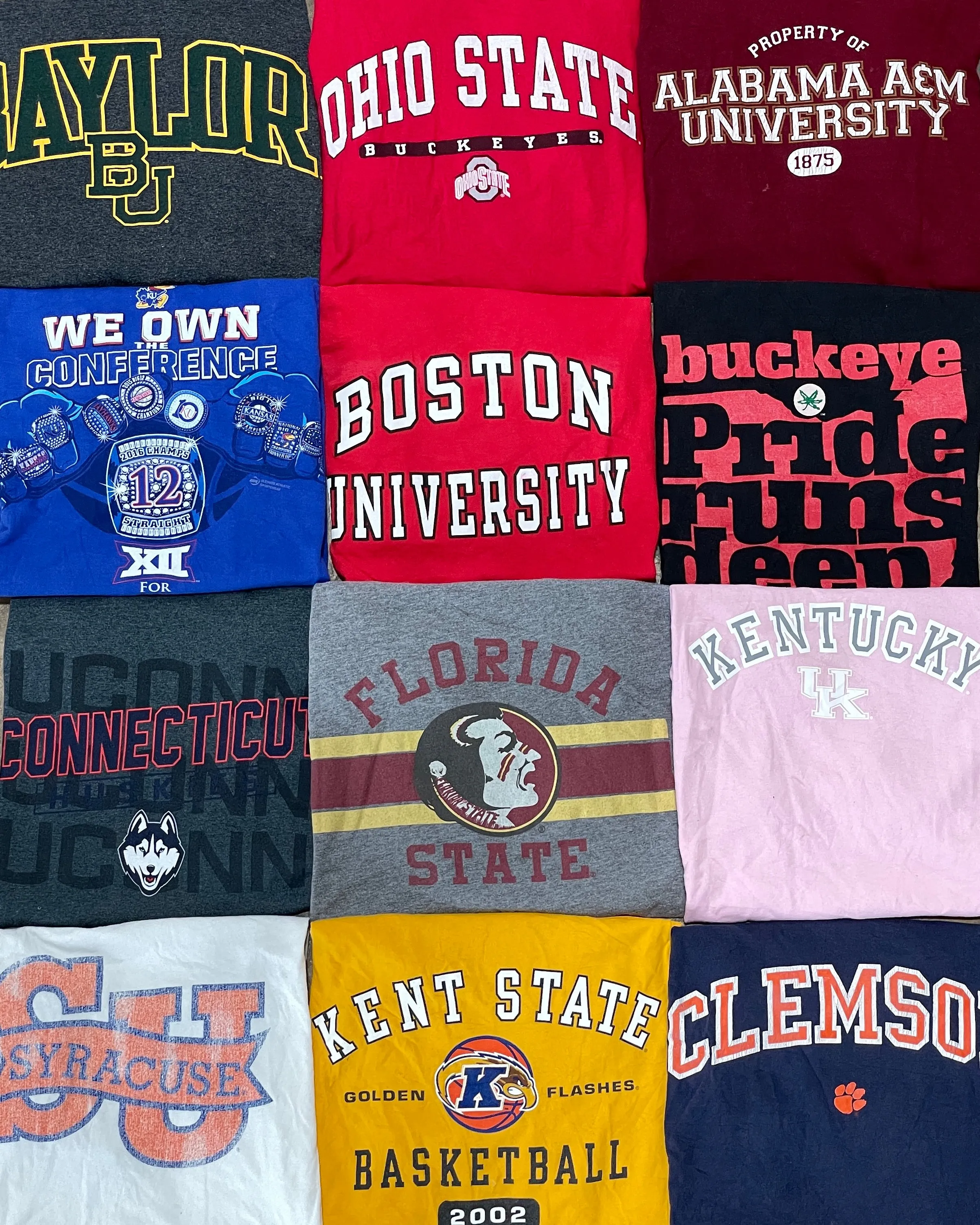 College & University T-Shirts Mystery Box