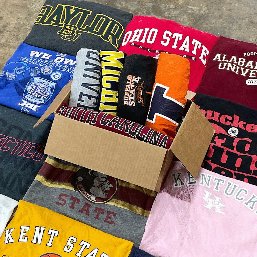 College & University T-Shirts Mystery Box