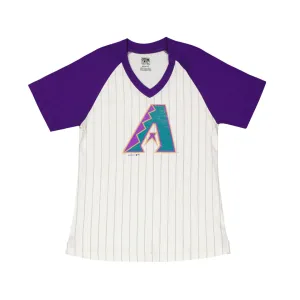 Girls' (Junior) Diamondbacks V-Neck T-Shirt (K3741L 30)