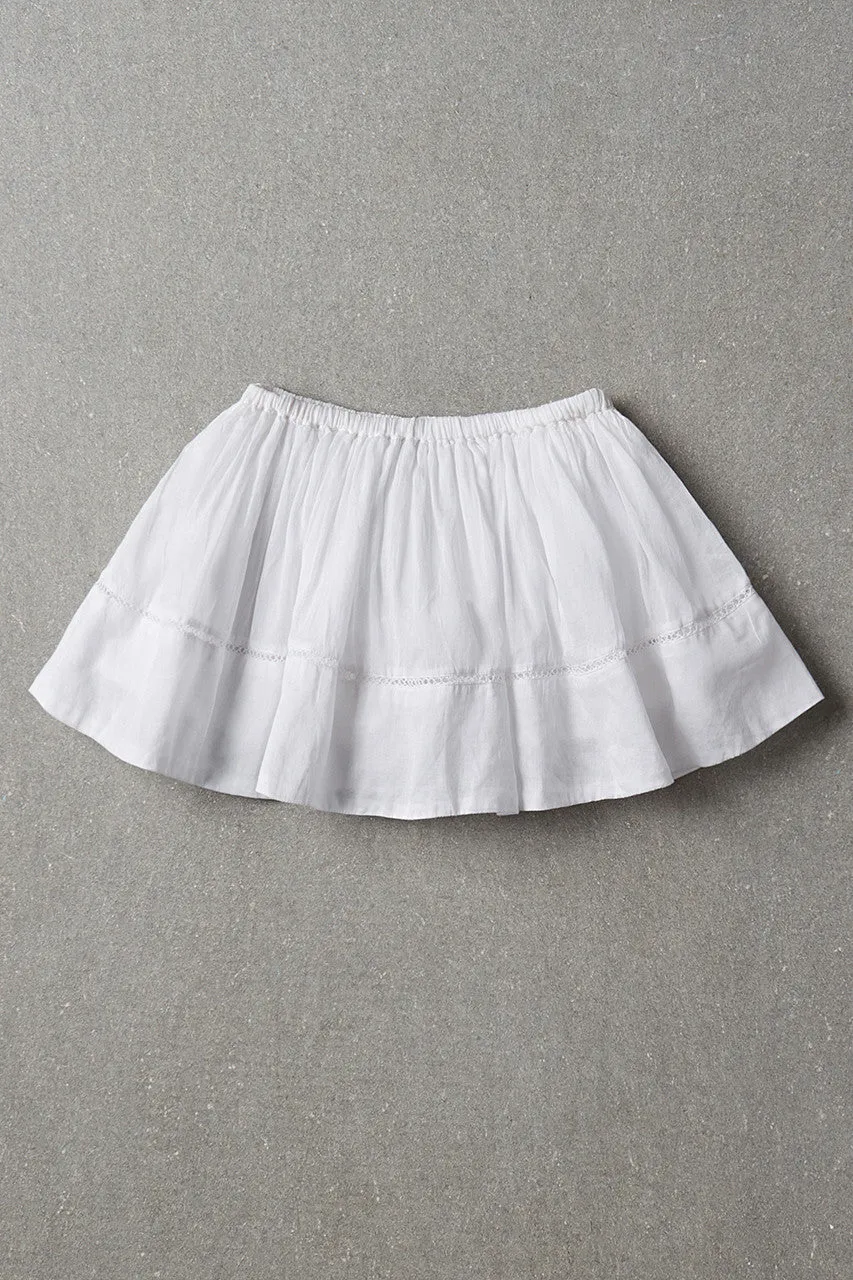 Girls Skirt Nellystella Sonia - White