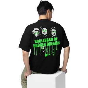 Green Day Oversized T shirt - Boulevard Of Broken Dreams