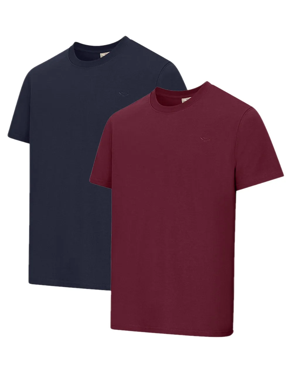 Hoggs of Fife Sandwood 2 Pack Cotton T-Shirts