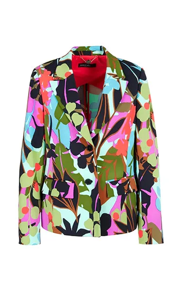 Marccain Print Floral Blazer