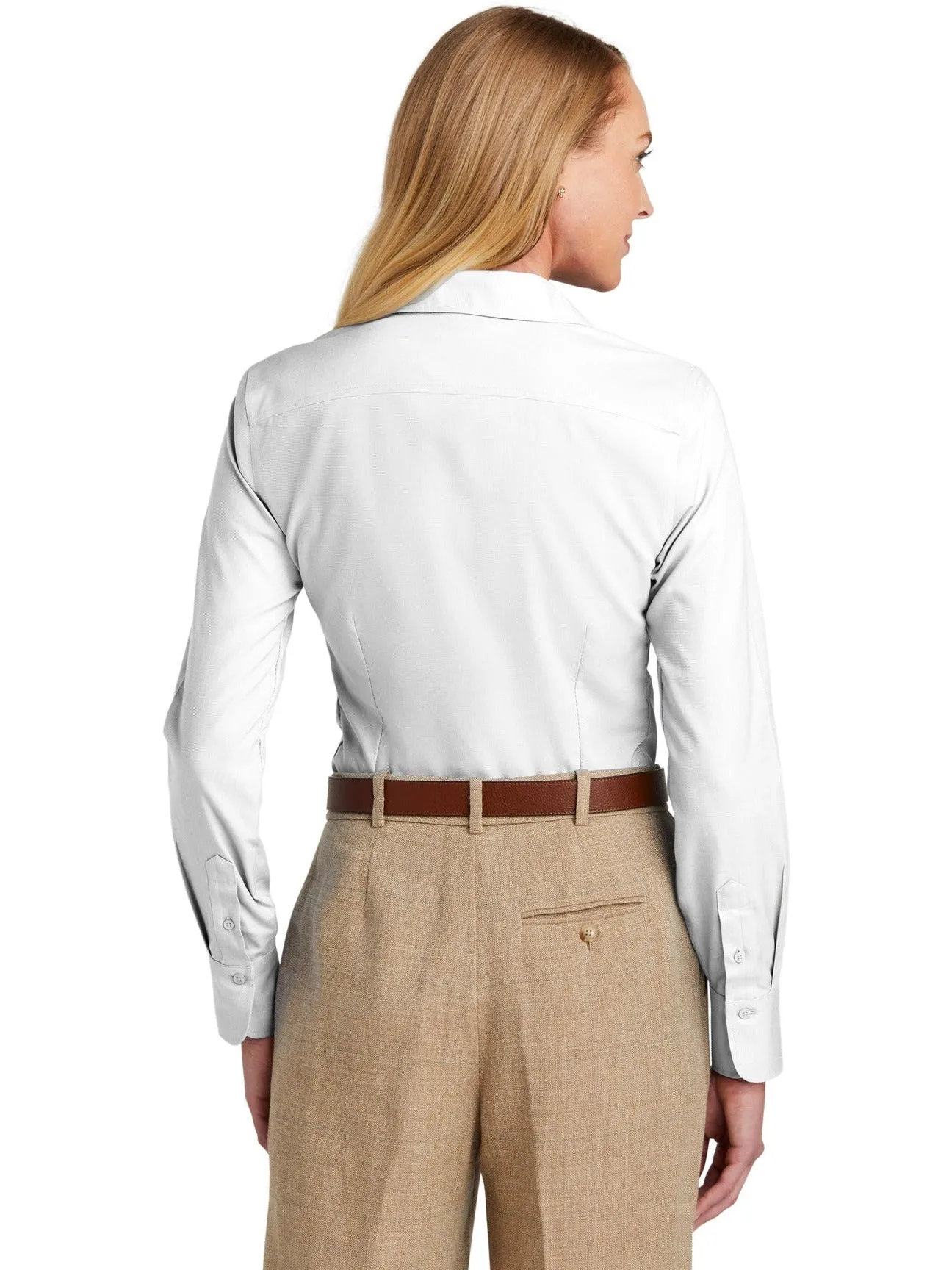 OUTLET-Brooks Brothers Ladies Wrinkle-Free Stretch Nailhead Shirt