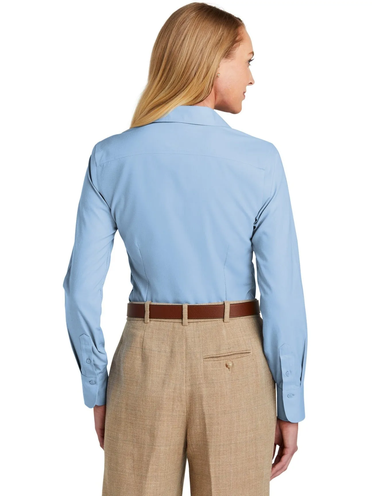 OUTLET-Brooks Brothers Ladies Wrinkle-Free Stretch Nailhead Shirt