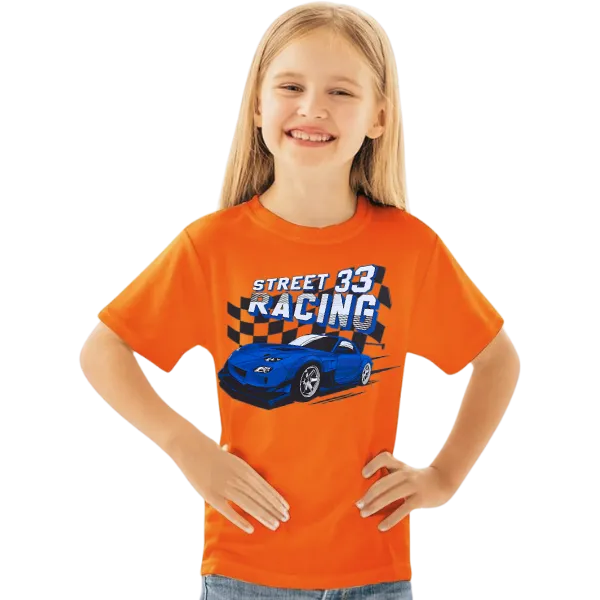 STREET RACING 33 SHIRT FOR KIDS