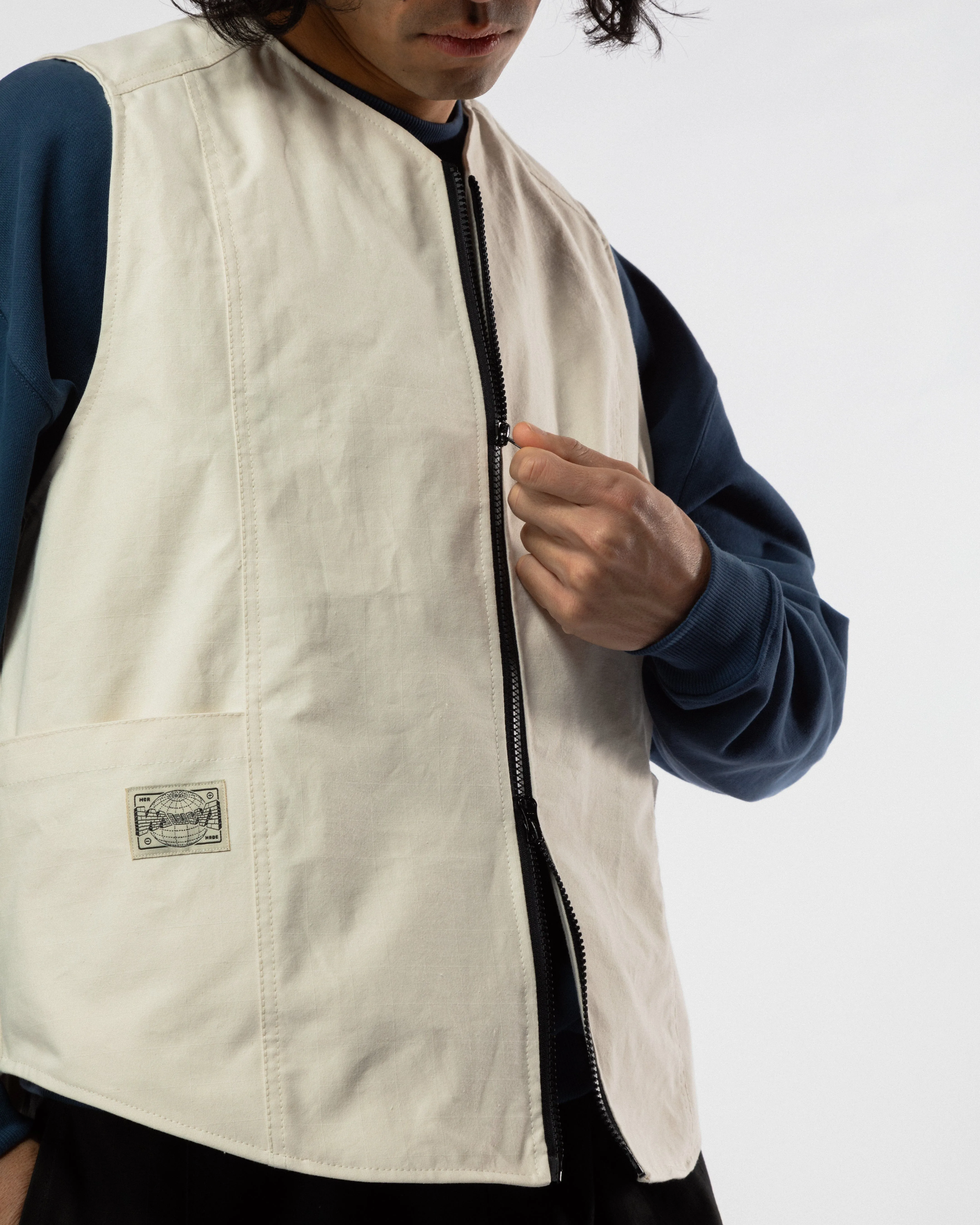 Studio Vest - Natural